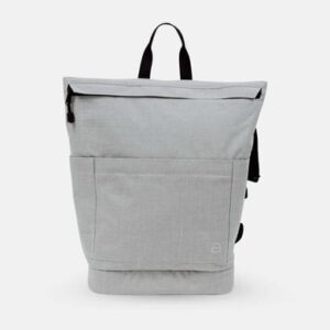 Anna und Oskar Fairer Wickelrucksack Kalle aus recyceltem Material Hellgrau