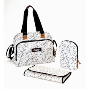 BABY ON BOARD Wickeltasche Urban Dots