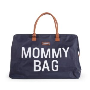 CHILDHOME Mommy Bag Groß Navy Blau