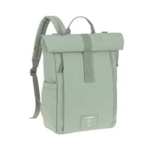 LÄSSIG Wickelrucksack Rolltop Up Backpack silver green