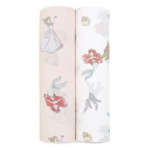 aden + anais™ essentials Pucktuch Disney Princess 2er-Pack