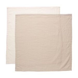 bébé-jou® Baby Muslin Tücher Pure Cotton Sand