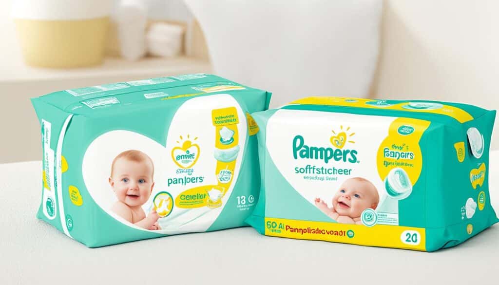 Produktvergleich Pampers Feuchttücher