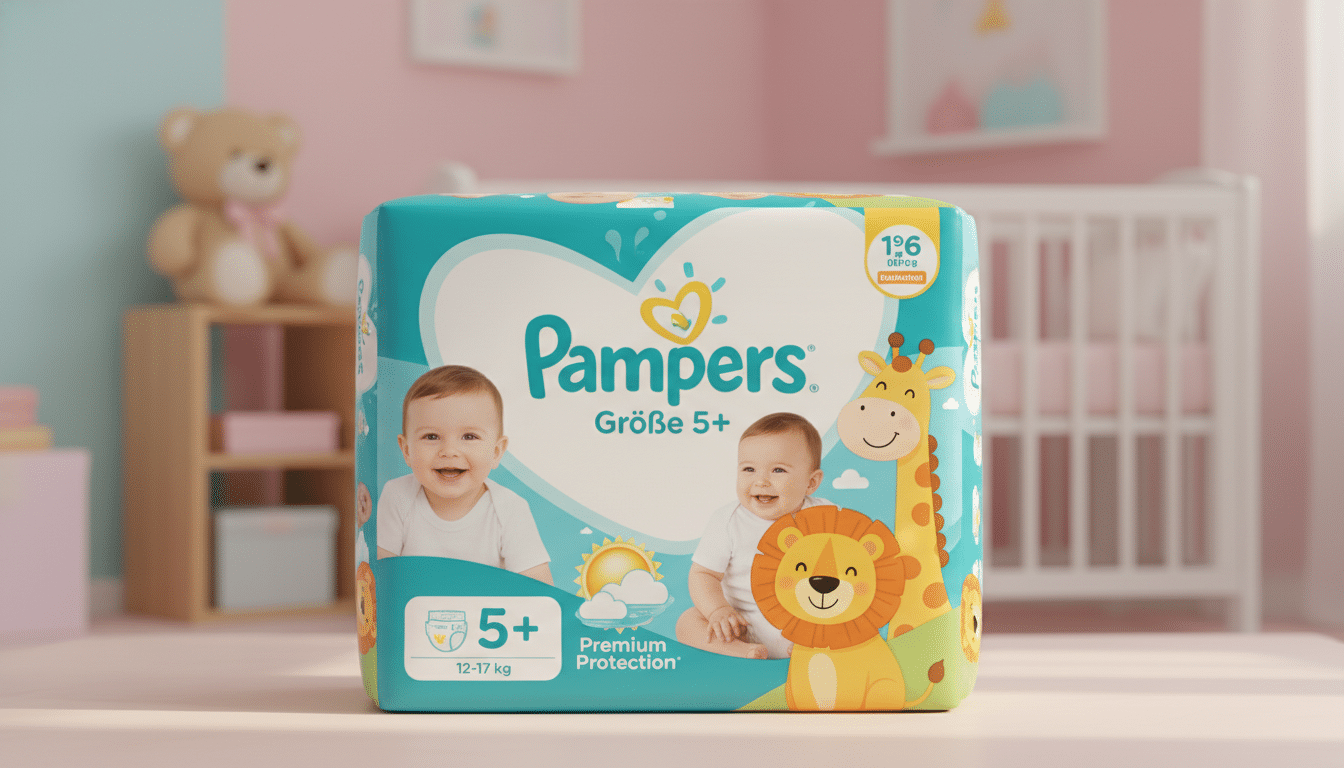 Pampers Größe 5+