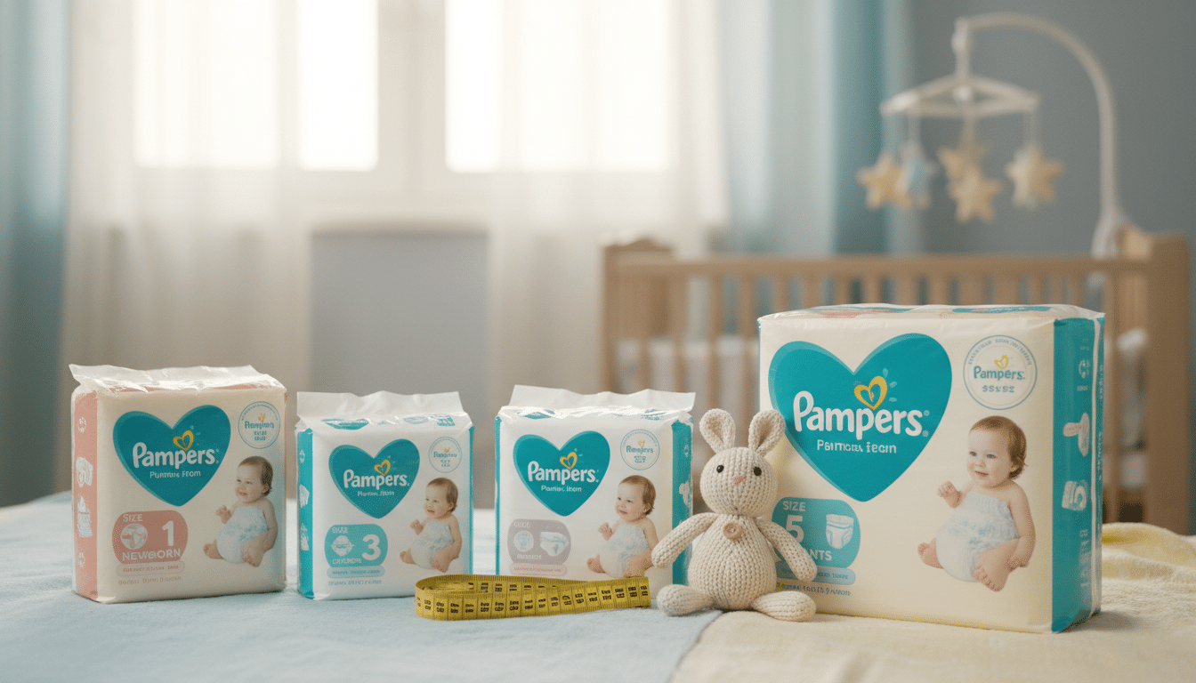 Pampers Größen: Welche Windelgröße braucht mein Baby?